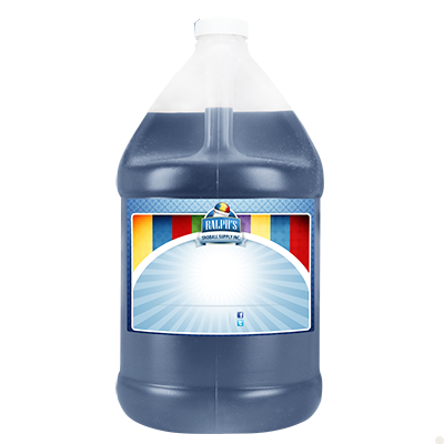 Blue Bubblegum  Syrup - Gallon