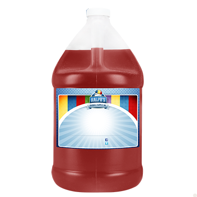 Red Cotton Candy  Syrup - Gallon