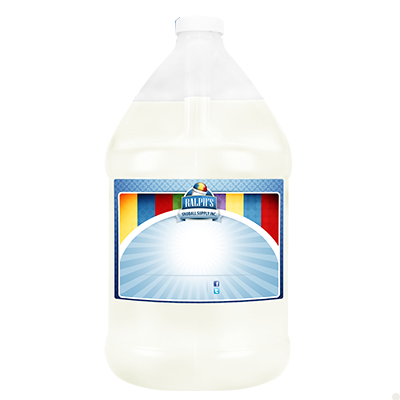 White Coconut  Sugar Free Syrup - Gallon
