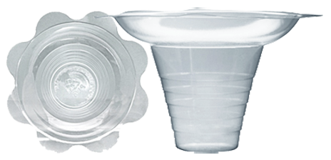 Flower Cups - 1,000 Clear Biodegradable -  Medium - 8oz