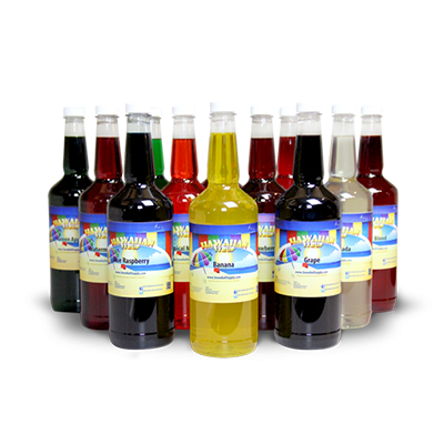 24 Qtrs. Hawaiian Syrup 2 Free 3 Free Samples Save Up To $57.95