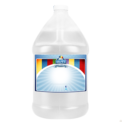 Dye Free Bubblegum  Regular Syrup - Gallon