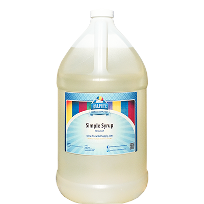 8 Gallons Regular Simple Syrup - Buy 7 Get 1 Free  Regular - 8 Gallons