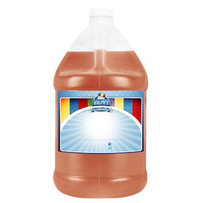 Peach  Sugar Free Syrup - Gallon