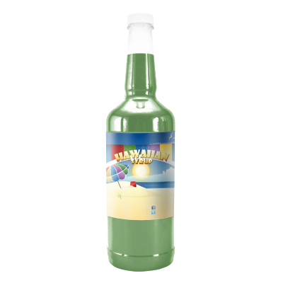 Sour Green Apple  Hawaiian Syrup - Quart