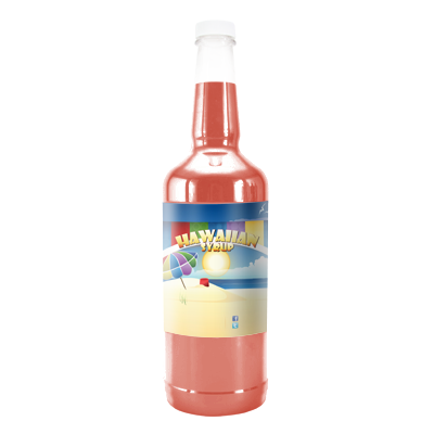 Georgia Peach  Hawaiian Syrup - Quart