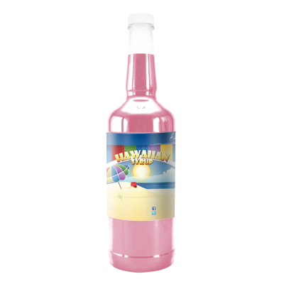 Pink Cotton Candy  Hawaiian Syrup - Quart