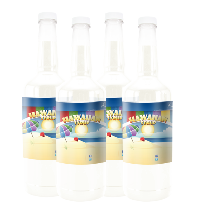 12 Quarts Dye Free Hawaiian Syrup 2 Free Save Up To $35.98